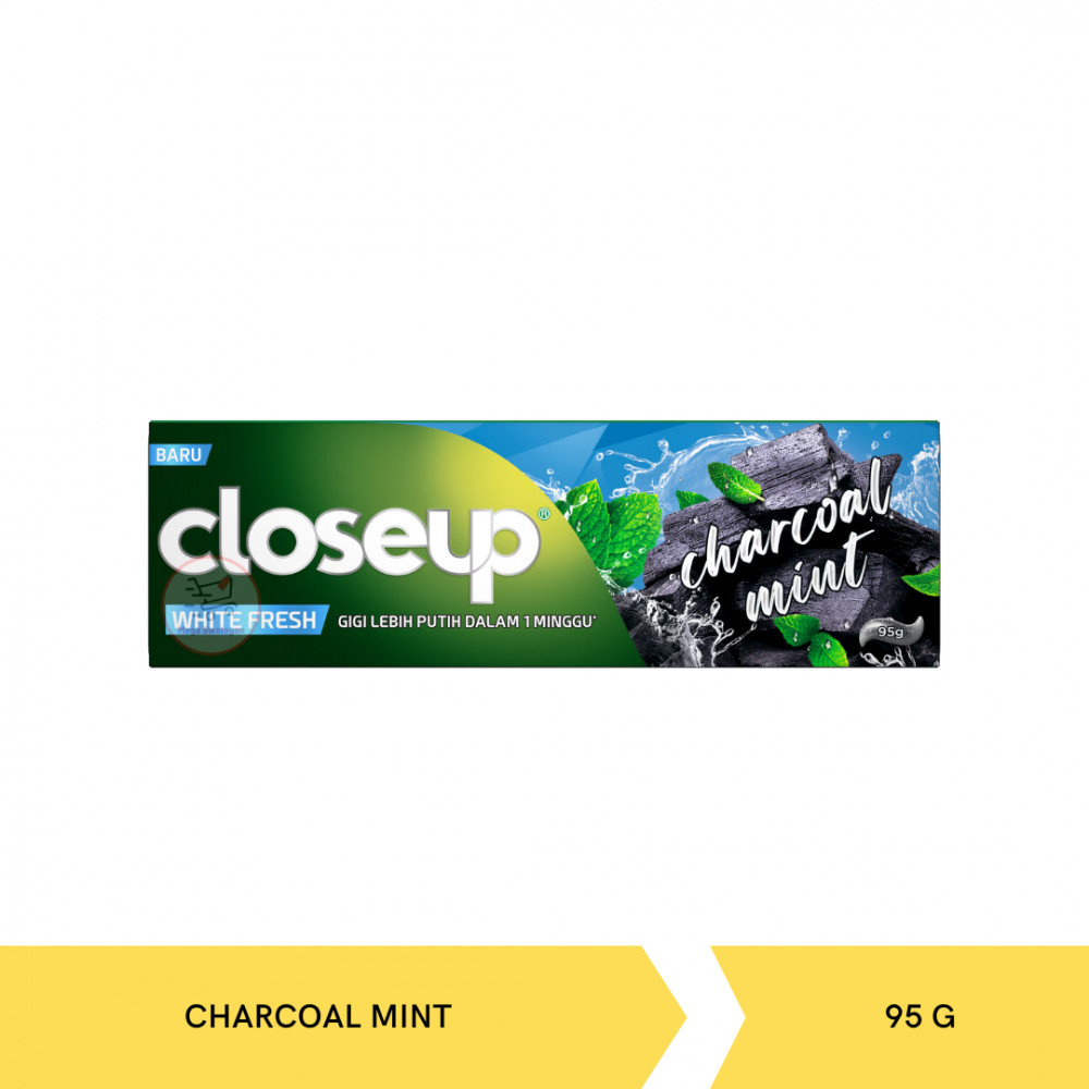 CLOSE UP CHARCOAL MINT 95G