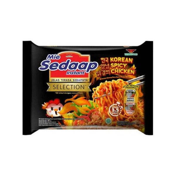 SEDAAP MIE KOREAN SPICY CHICKEN 87G X 40