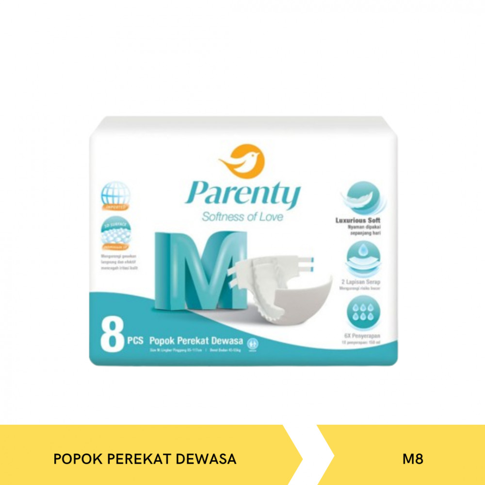 PARENTY POPOK PEREKAT DEWASA M8 X 8