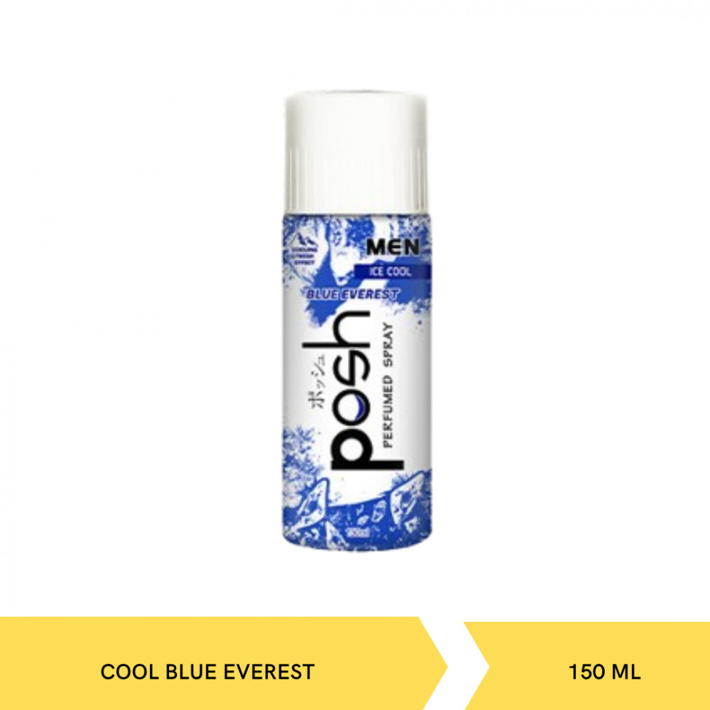 POSH MEN BODY SPRAY ICE COOL BLUE EVEREST 150ML