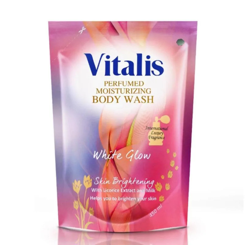 VITALIS BW WHITE GLOW POUCH 450ML