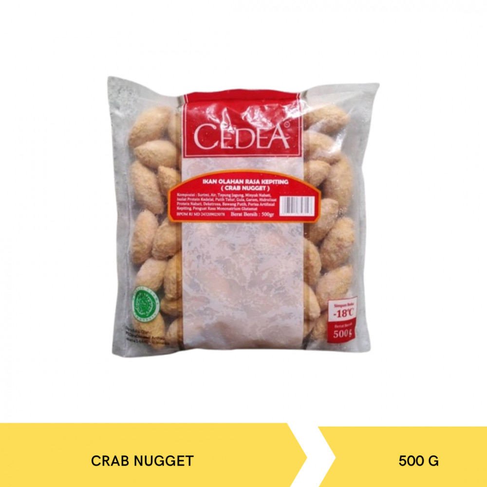 CEDEA NUGGET KEPITING 500G X 24