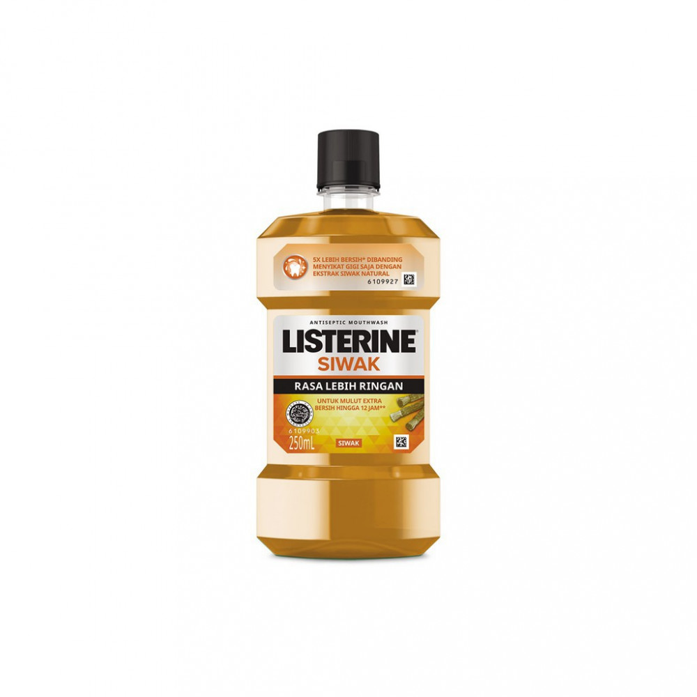 LISTERINE MOUTHWASH SIWAK 250ML