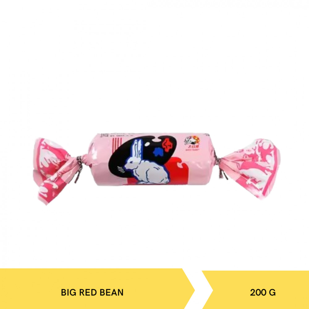 WHITE RABBIT CREAMY CANDY BIG RED BEAN 200G X 18