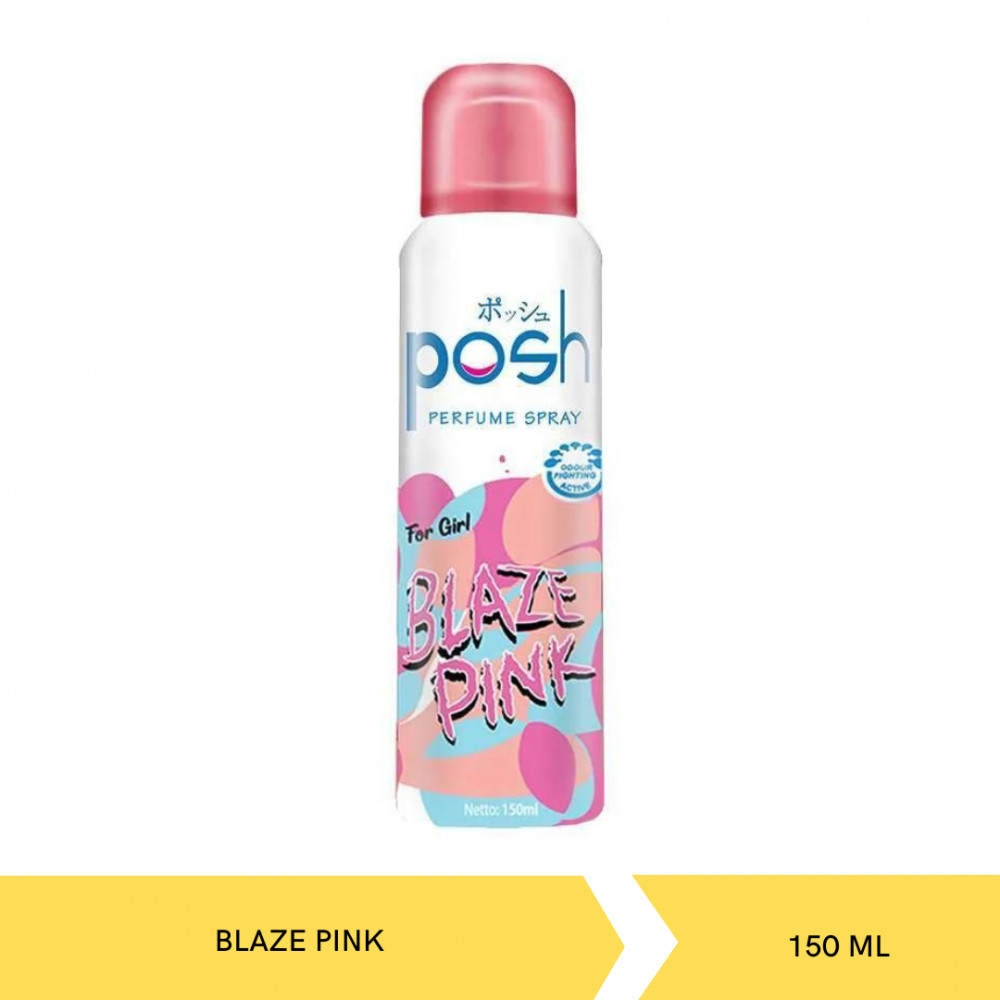 POSH BODYSPRAY BLAZE PINK 150ML