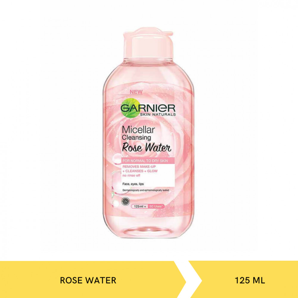 GARNIER MICELLAR CLEANS WATER ROSE WATER 125ML