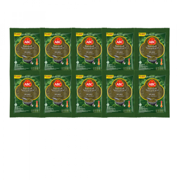 ABC SAMBAL NUSANTARA HIJAU 18G/10`S X 10