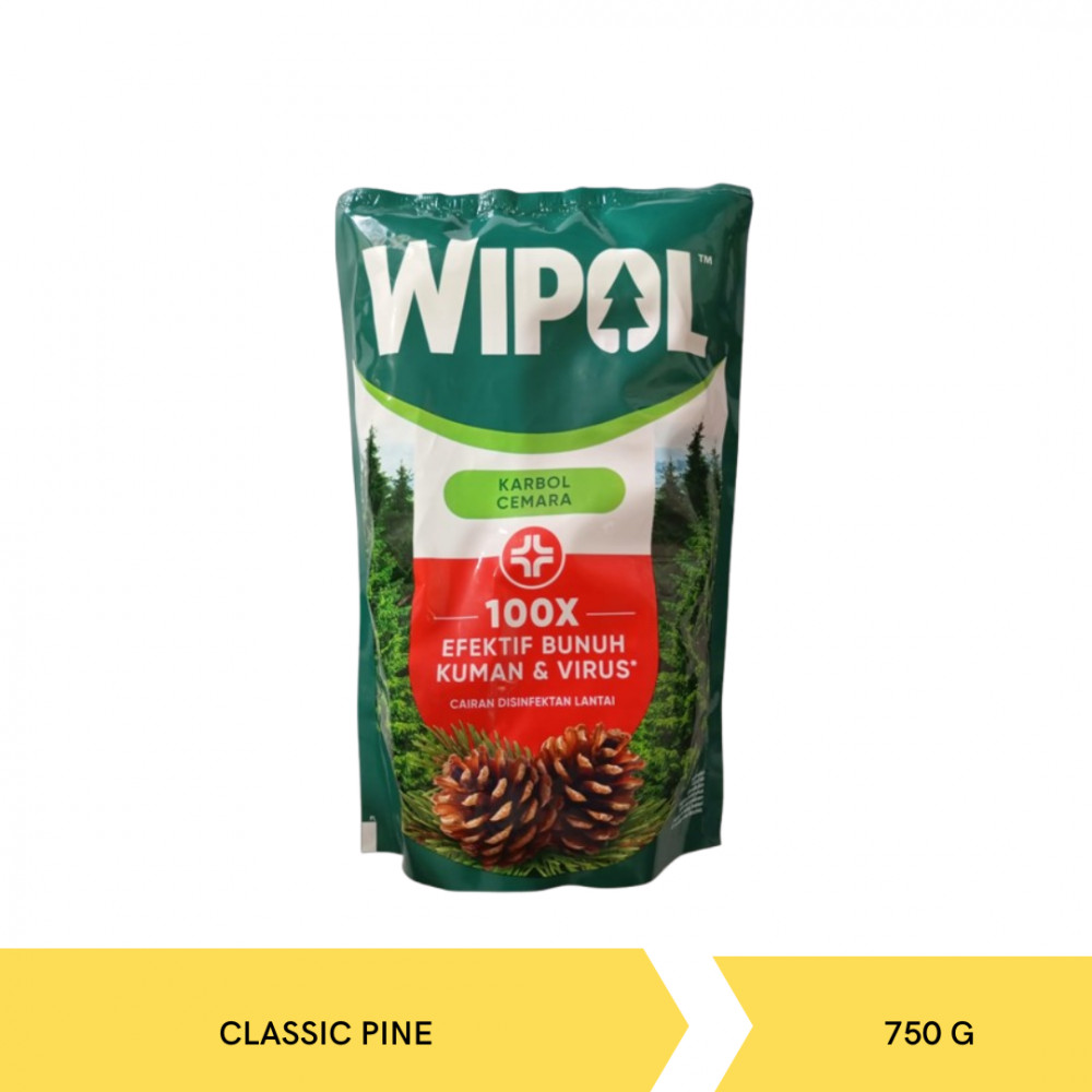WIPOL CLASSIC PINE POUCH 720G X 12