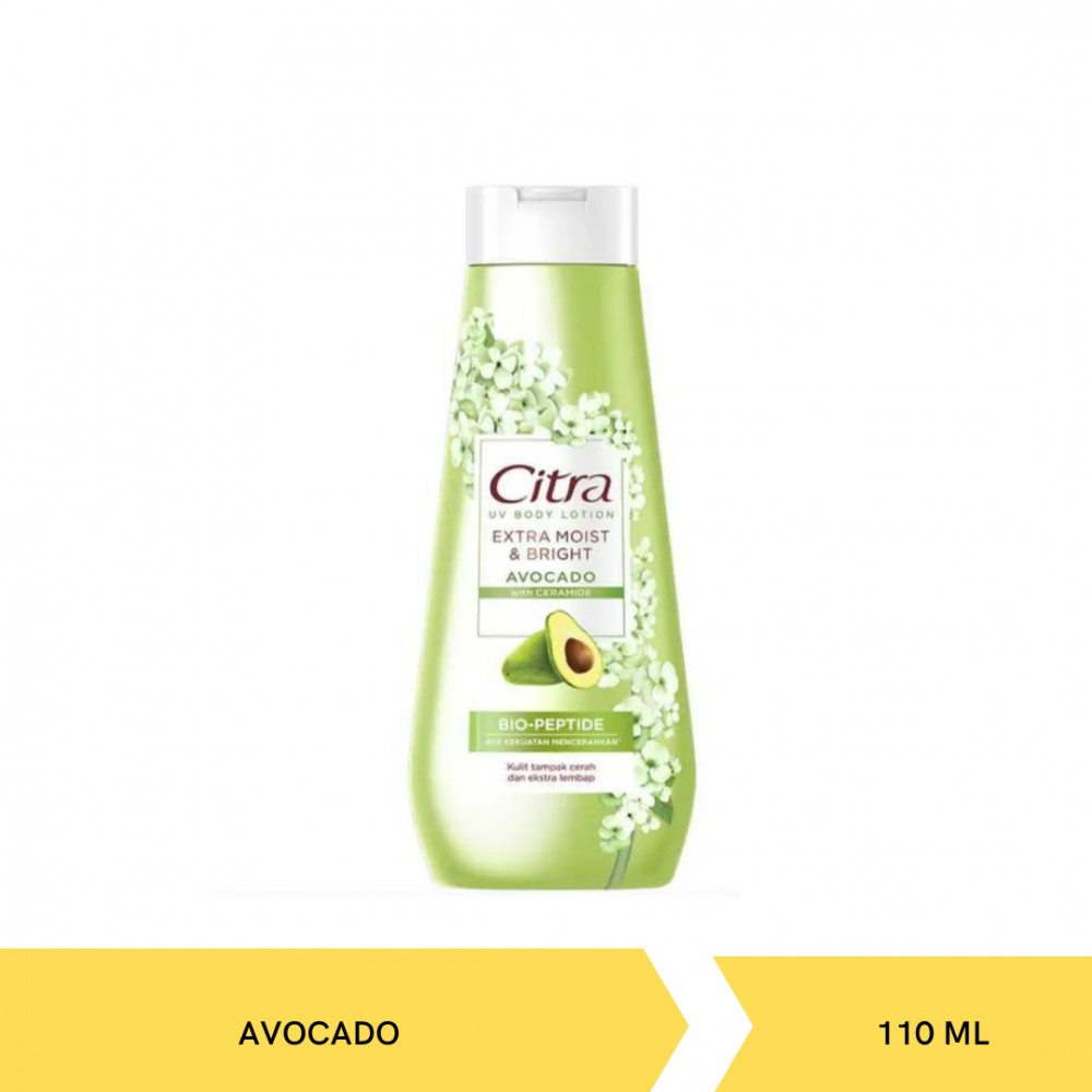 CITRA HBL XTRA MOIST&amp;BRIGHT AVOCADO 110ML X 12