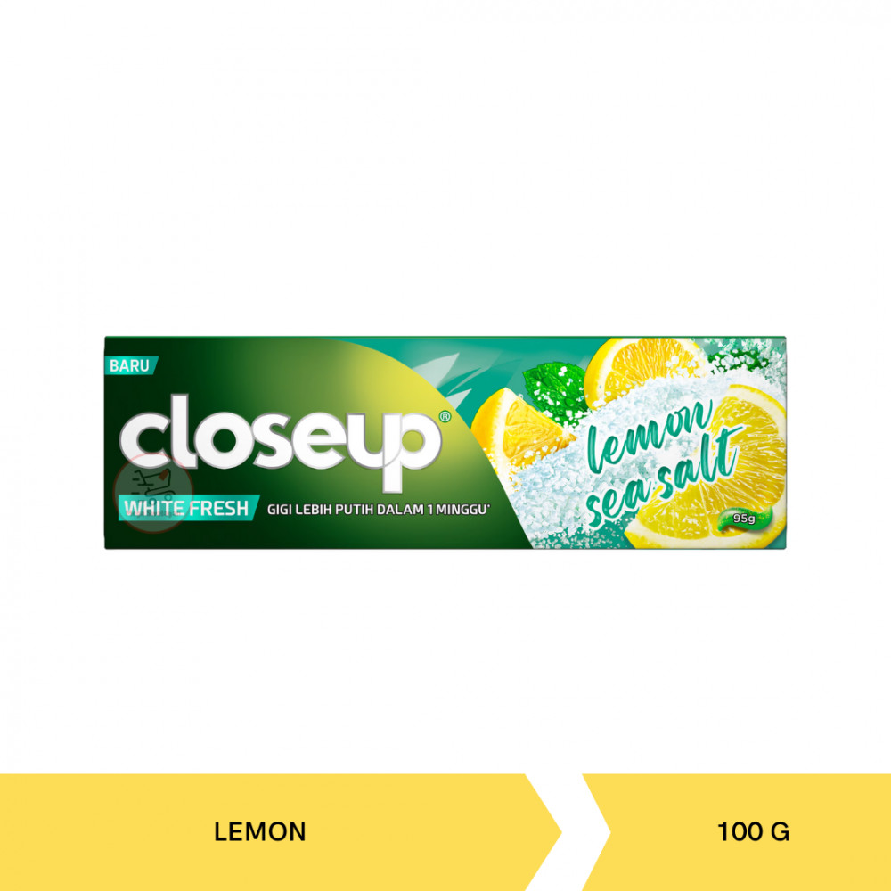CLOSE UP LEMON SEA SALT 95G