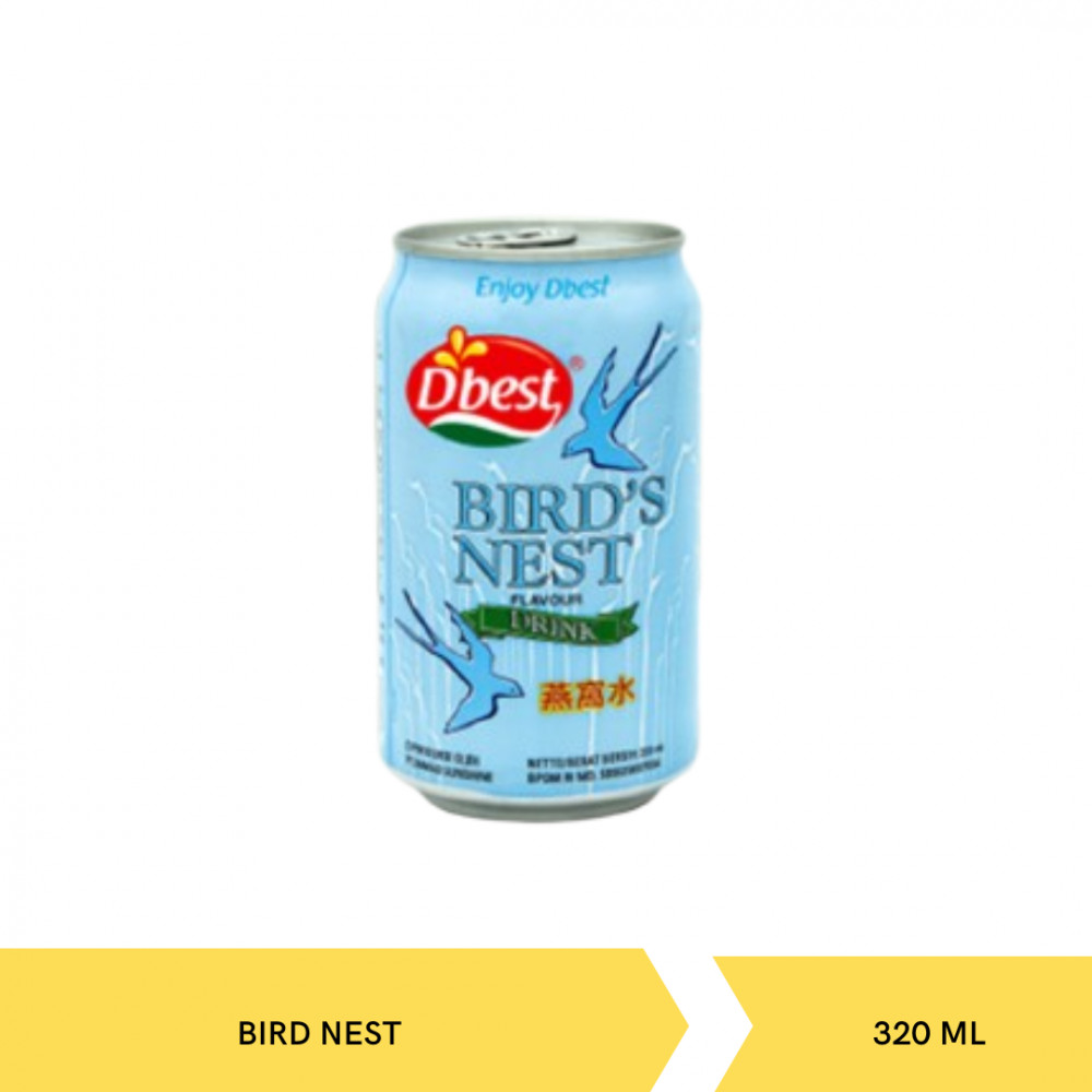 DBEST BIRDNEST TIN 320ML X 24