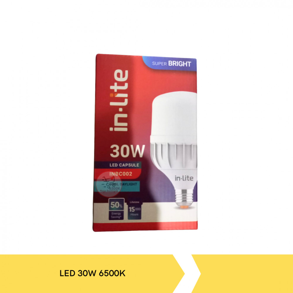 INLITE LED CAPSULE 30W 6500K INBC002