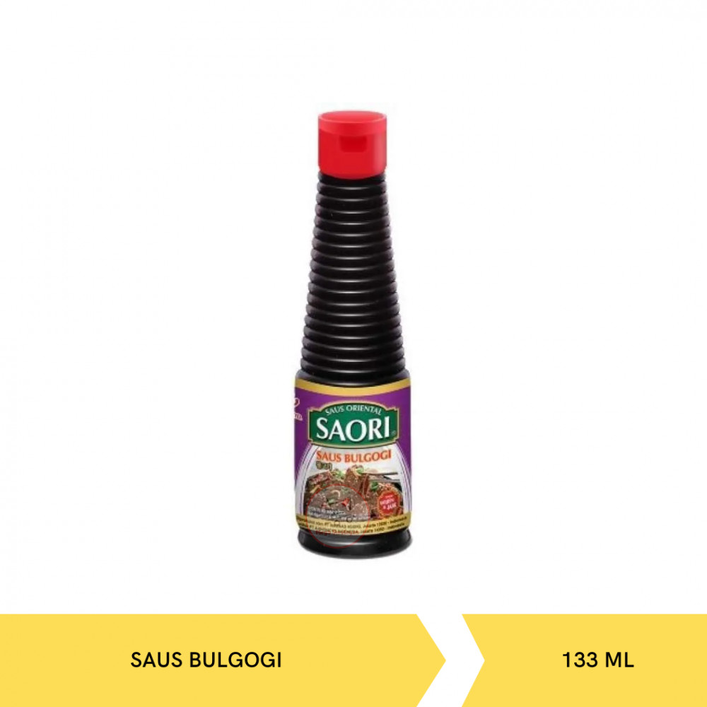 SAORI SAUS BULGOGI BTL 133ML X 24- N/A