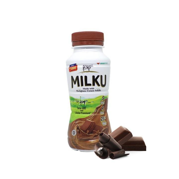 MILKU CHOC BTL 200ML