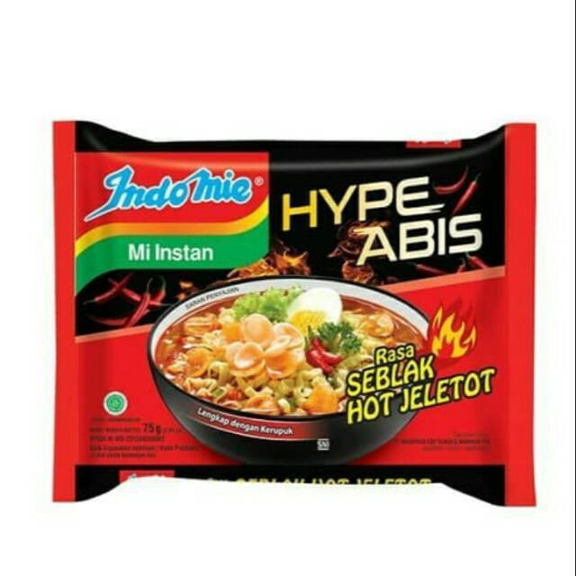 INDOMIE RS SEBLAK HOT 75G