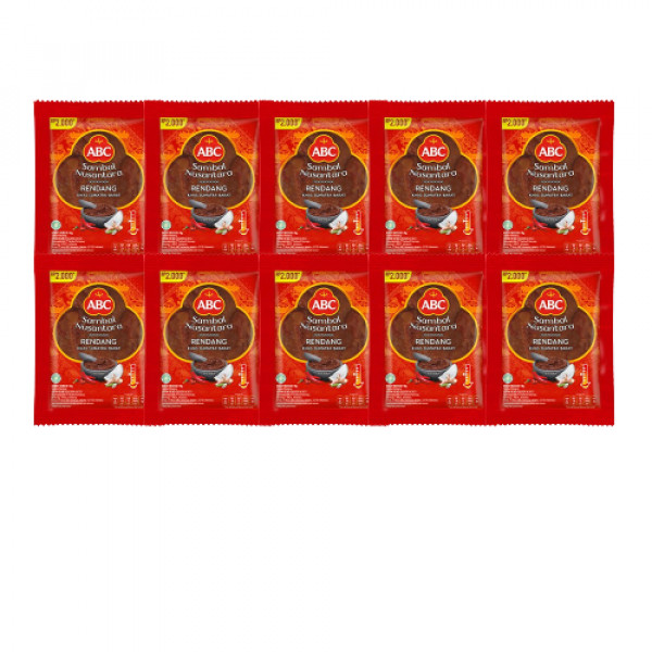 ABC SAMBAL NUSANTARA RENDANG 10`S X 10