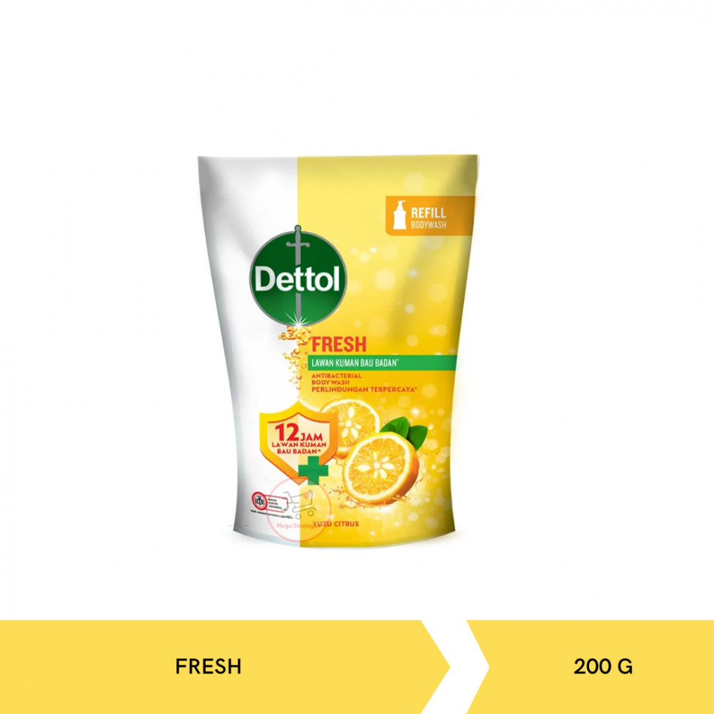 DETTOL BW FRESH POUCH 200G X 24