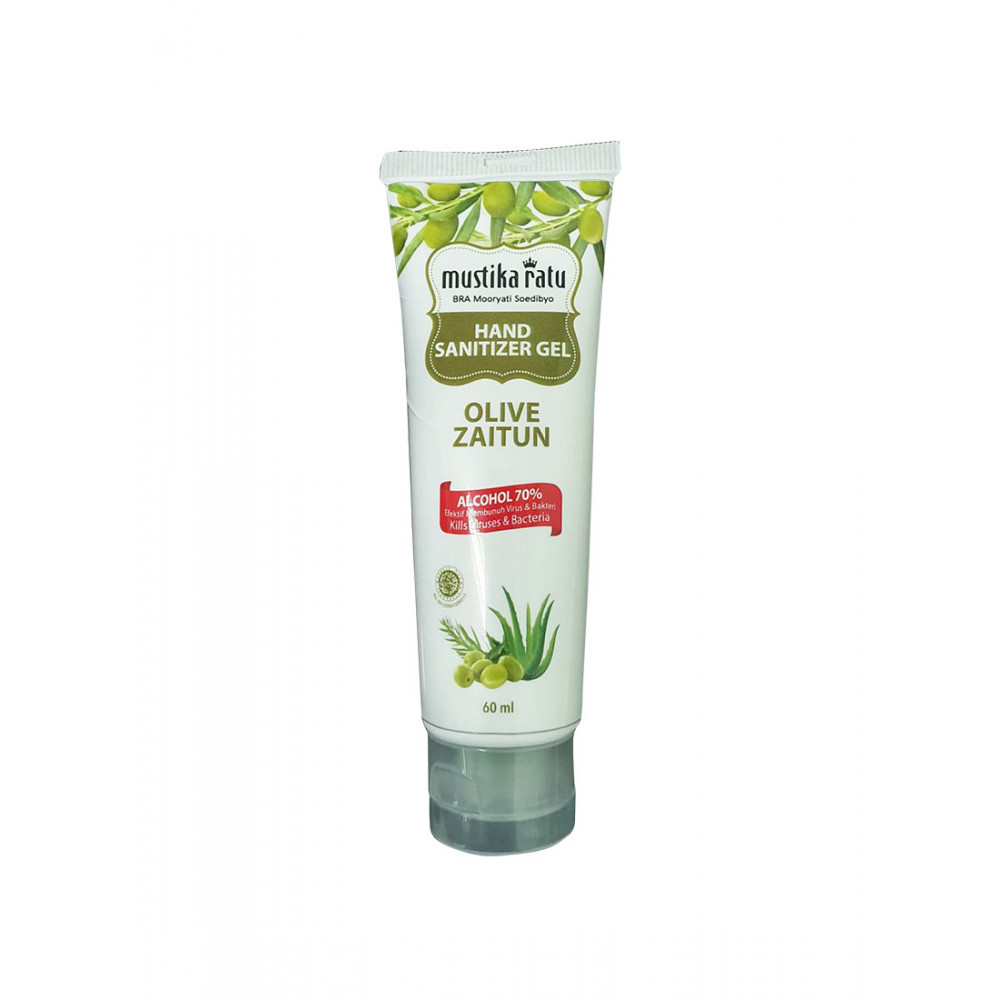 MUSTIKA RATU HAND GEL 60ML ZAITUN OIL