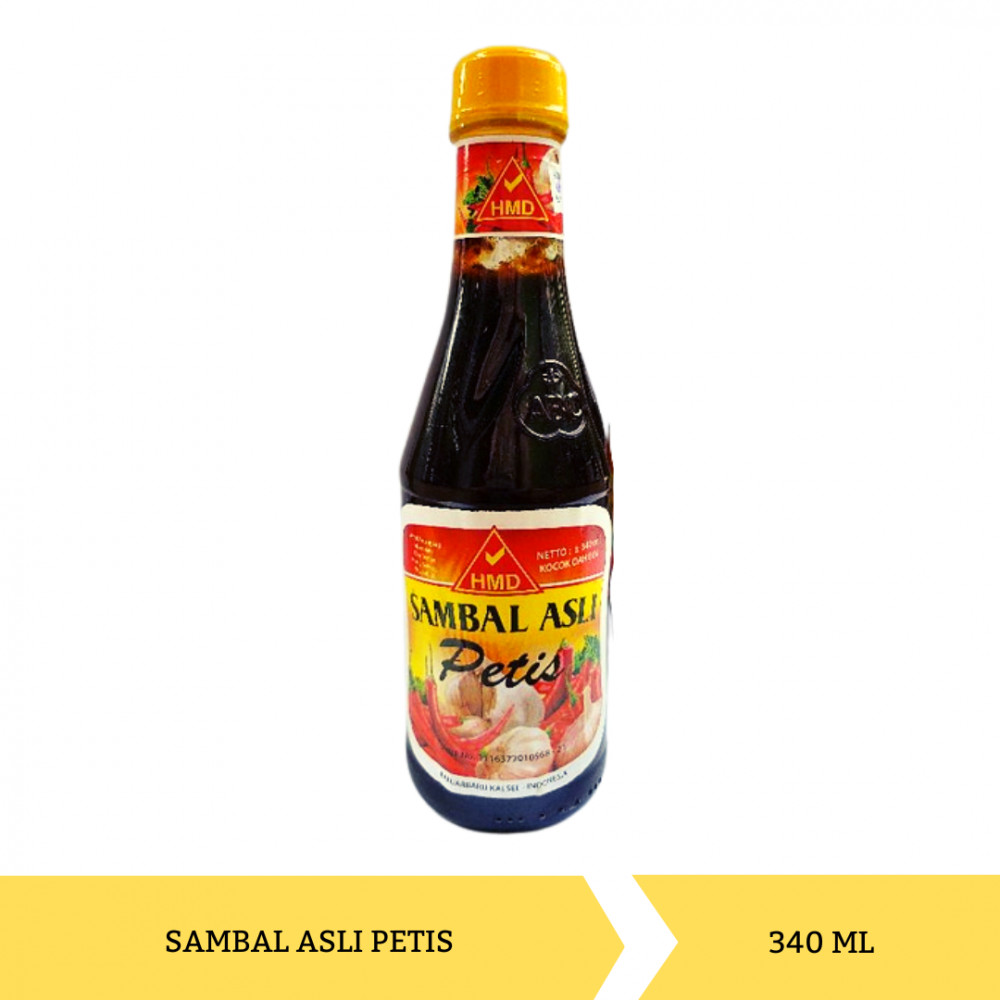 HMD SAMBAL ASLI PETIS BTL 340ML X 25
