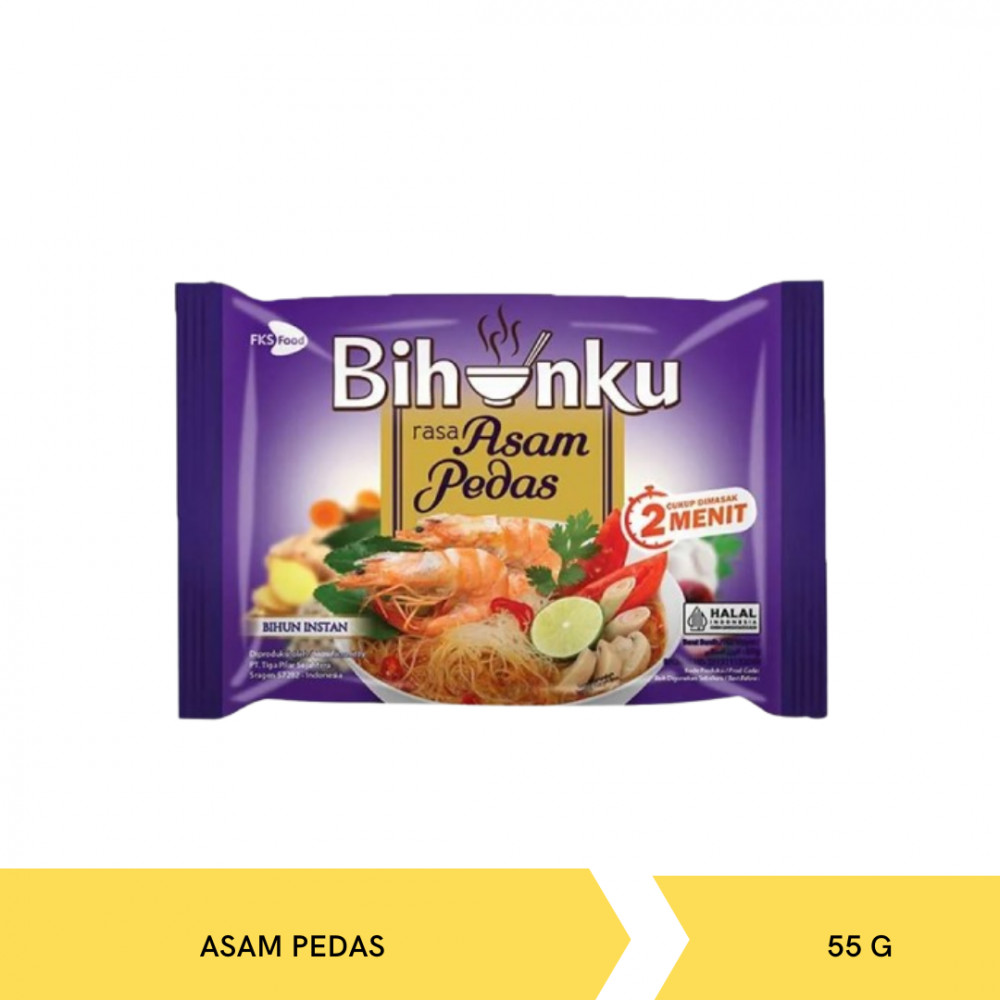 BIHUNKU BIHUN ASAM PEDAS 55G X 40