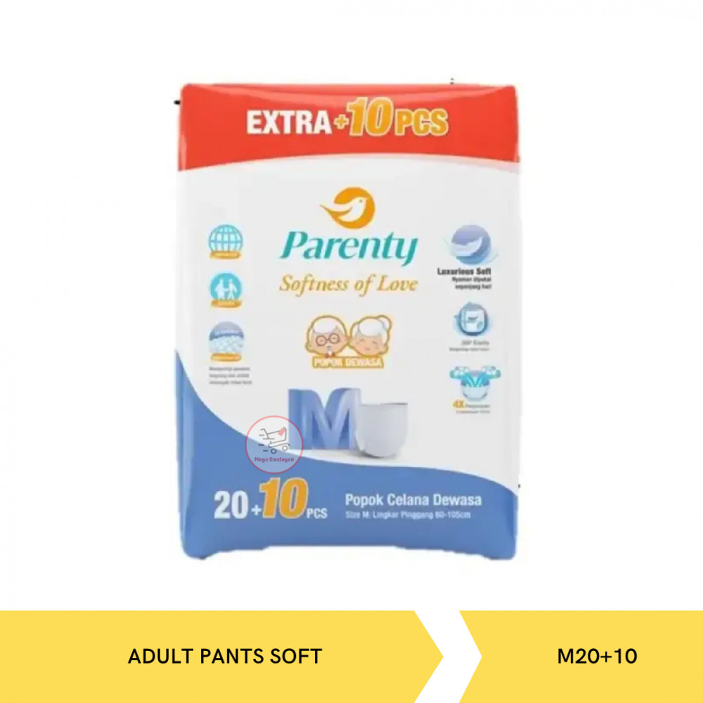 PARENTY ADULT PANTS SOFT M20+10 X 6
