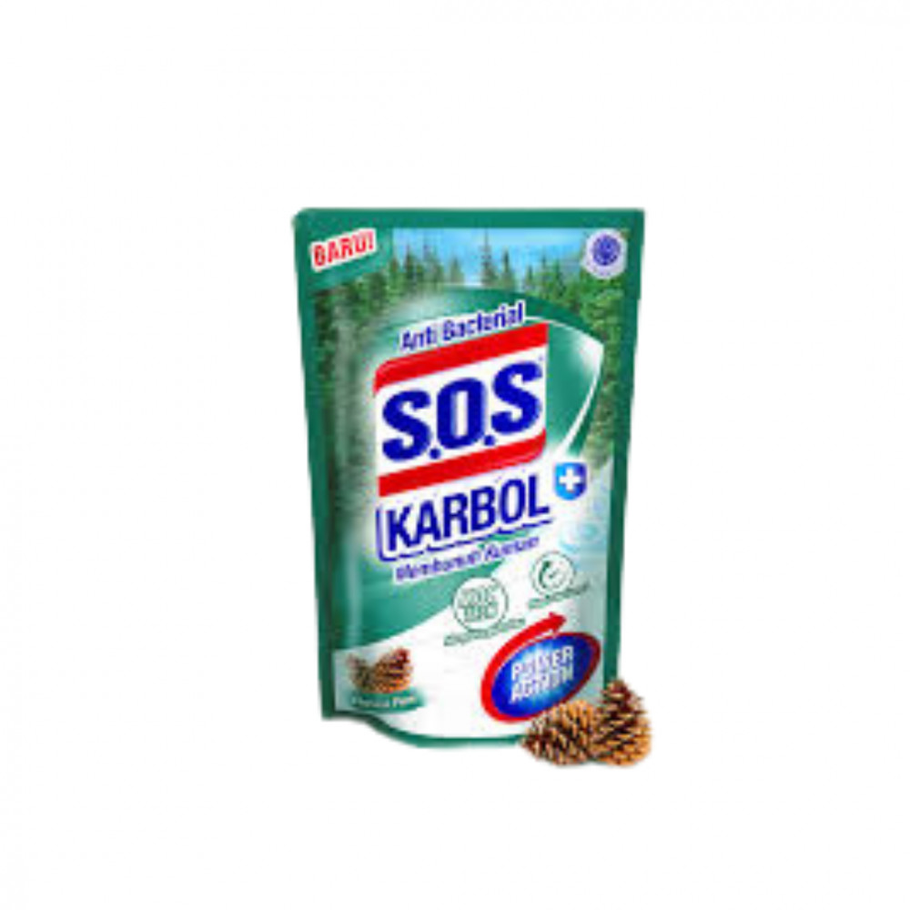 SOS KARBOL CLASSIC PINE 350ML X 12