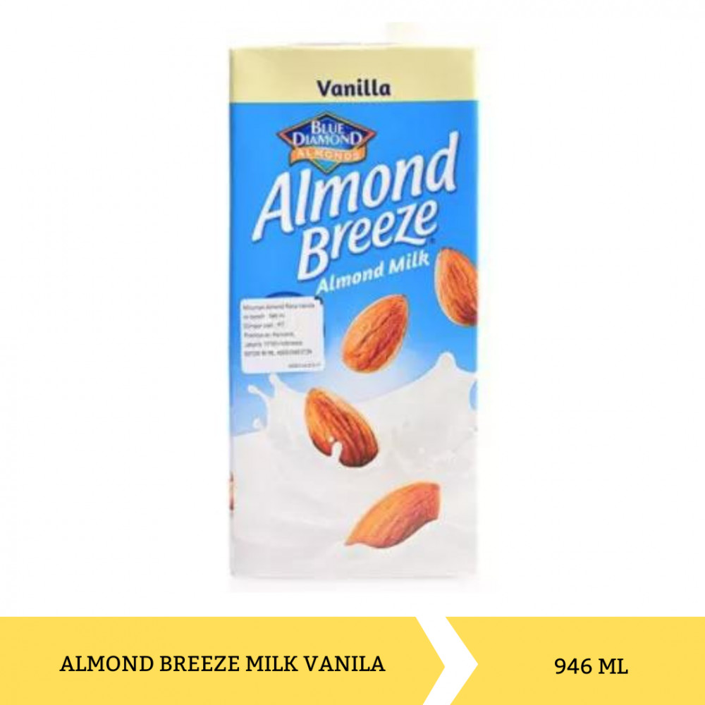 BLUE DIAMOND ALMOND BREEZE MILK VANILA 946ML X 12