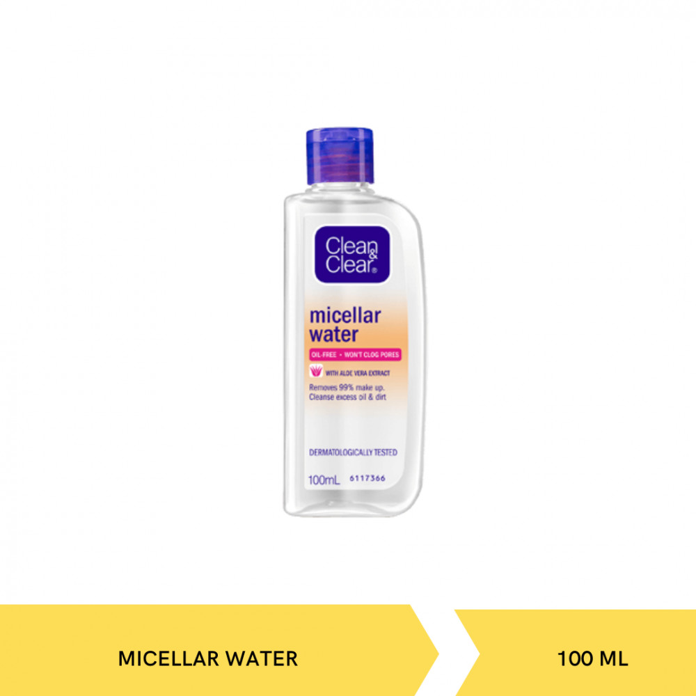 CLEAN&amp;CLEAR MICELLAR WATER 100ML