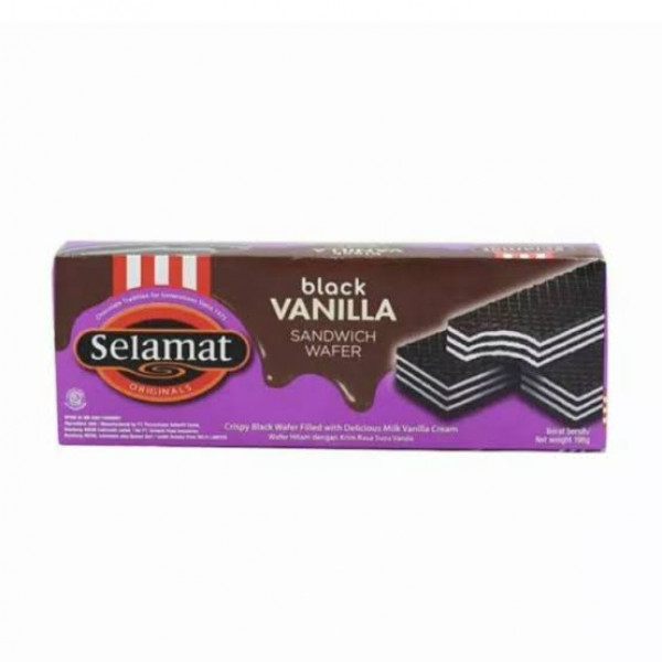 SELAMAT WAFER BLACK VAN 145G
