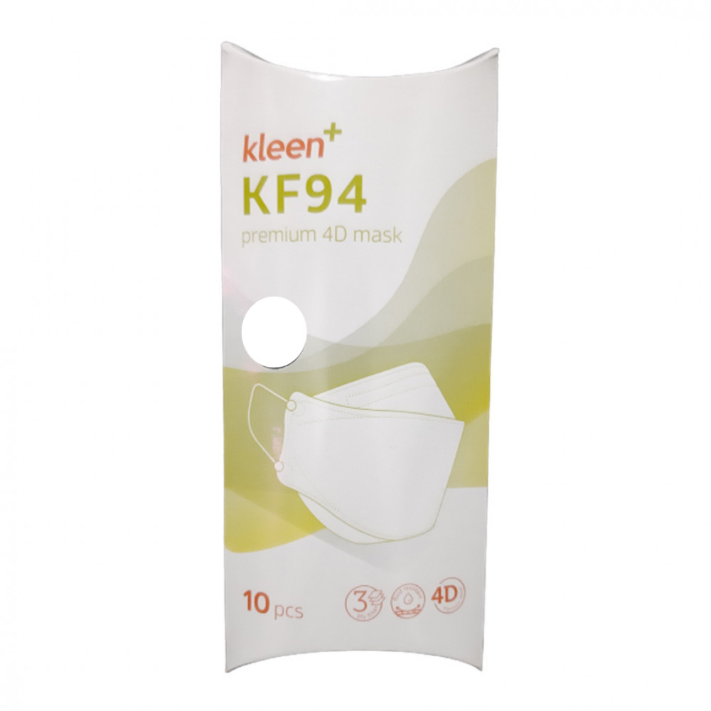 KLEEN+ KF94/4D MASK 3 PLY 10`S