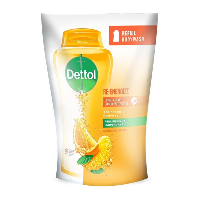 DETTOL BW RE-ENERGIZE POUCH 250G X 24