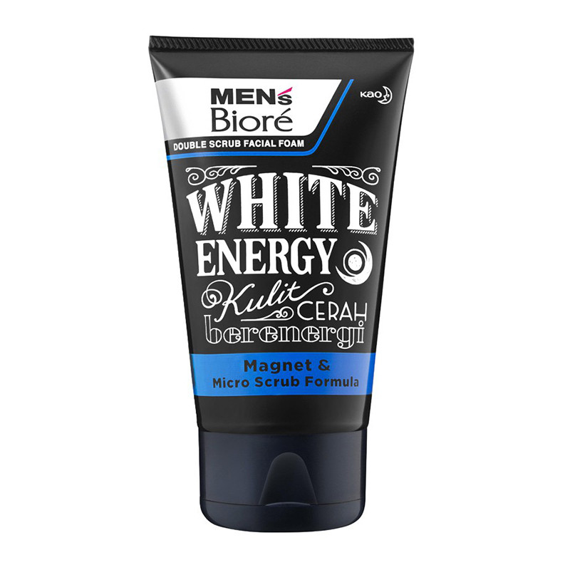 BIORE FACIAL FOAM  MEN WHT ENERGY SCRUB 40G-DNR