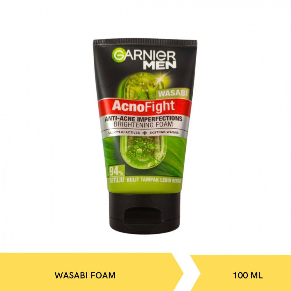GARNIER MEN ACNOFIGHT WASABI FOAM 100ML