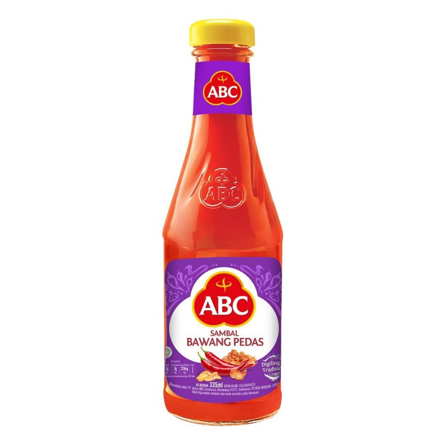 ABC SAMBAL BAWANG PEDAS 335ML X 24