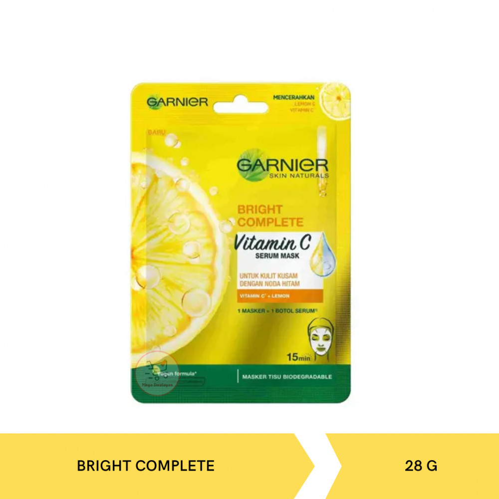 GARNIER SERUM MASK BRIGHT COMP 28G