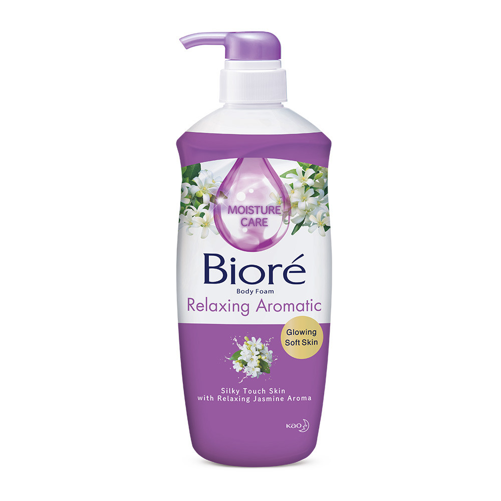 BIORE FOAM RELAXING AROMATIC PUMP 550ML X 12