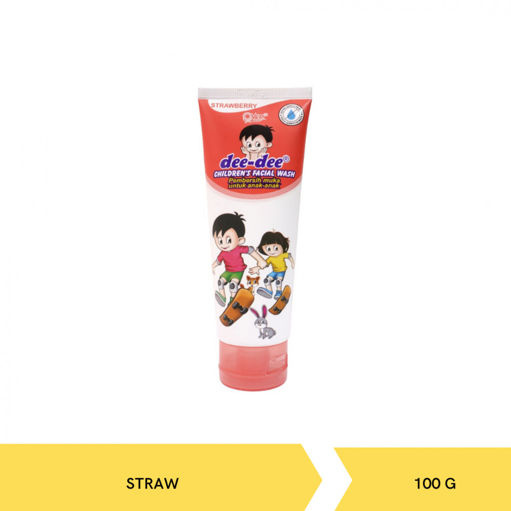 YURI DEEDEE FACIAL WASH STRAW 100G X 12