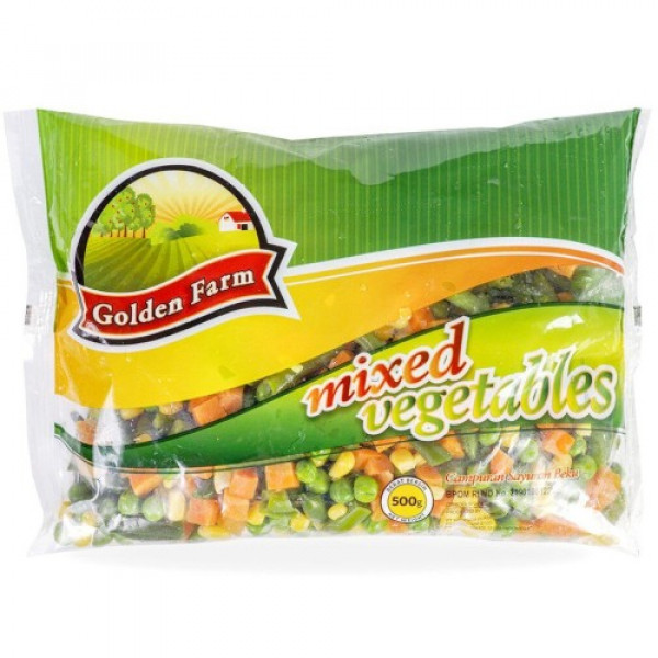 GOLDEN FARM MIXED VEGETABLE 1KG X12