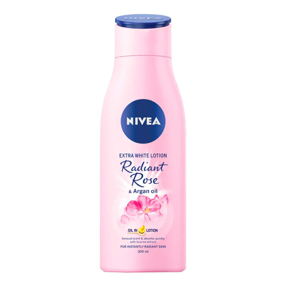 NIVEA LOTION 200ML RADIANT ROSE - DNR