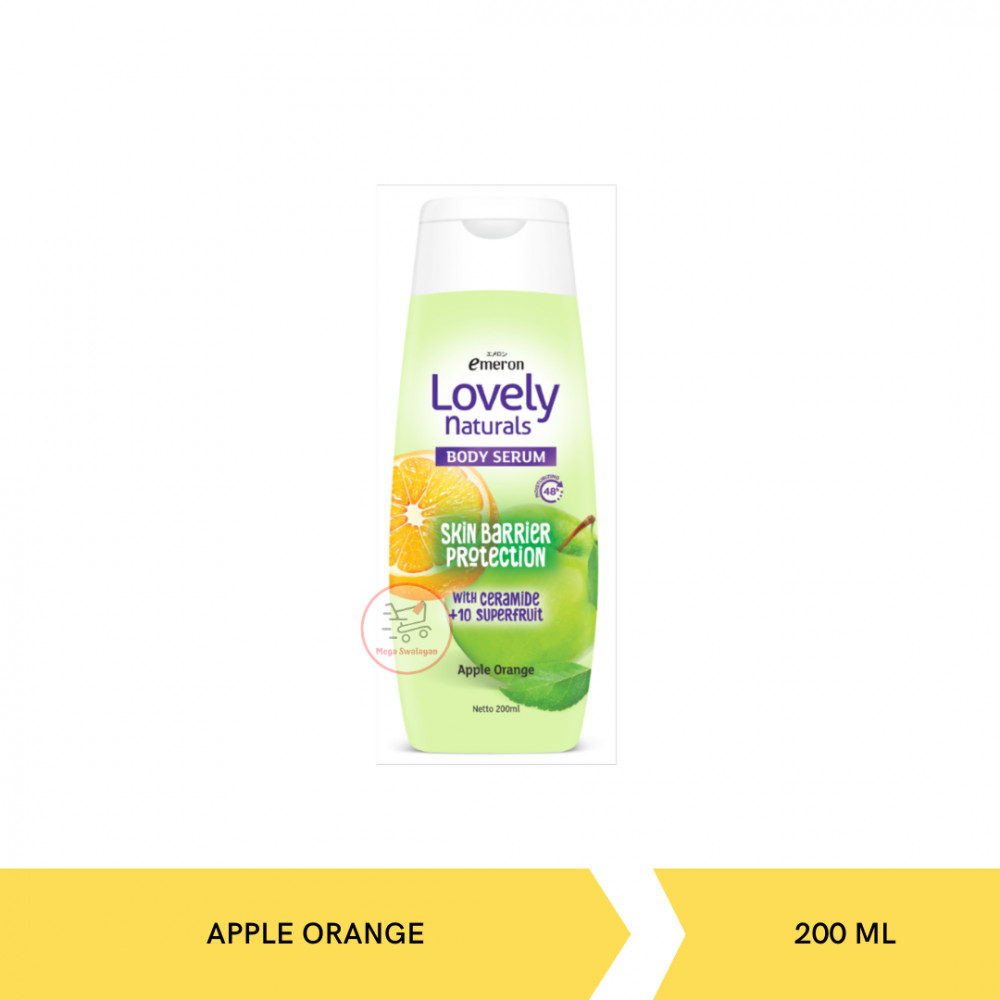 EMERON LOVELY NAT HBL APPLE ORANGE 200ML