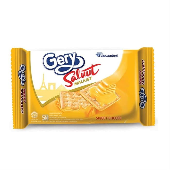 GERY SALUUT MALKIST CHEESE 100G