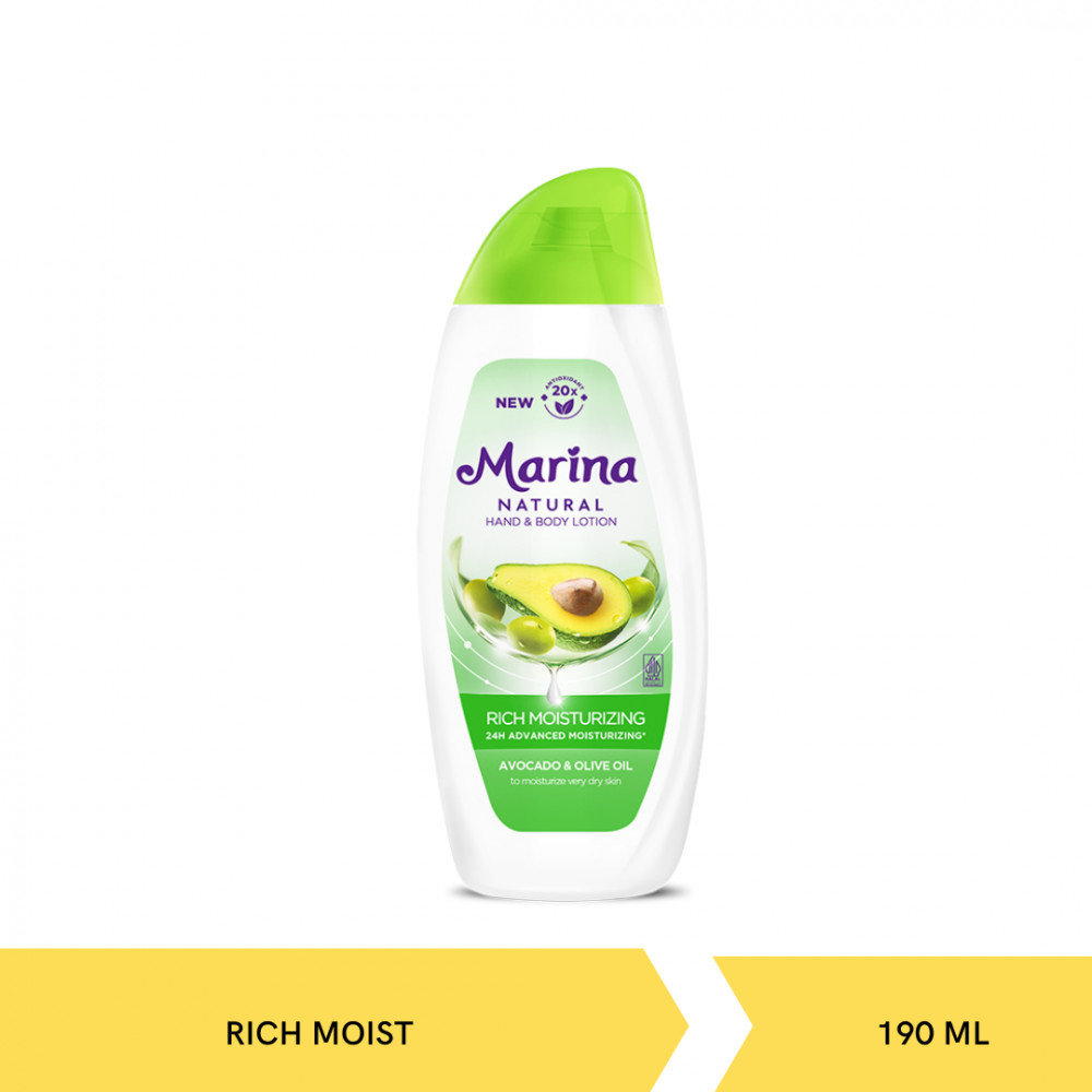 MARINA NAT HBL RICH MOIST 190ML