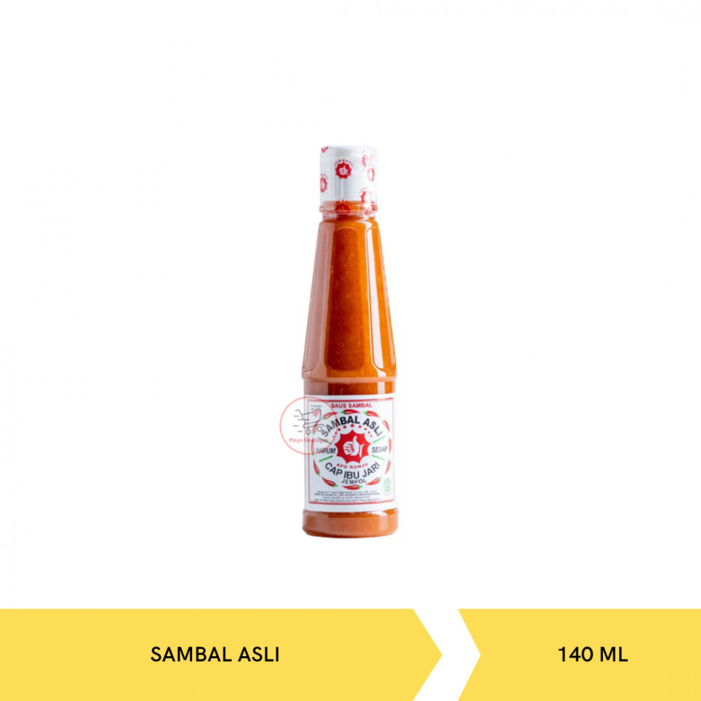 CAP JEMPOL SAMBAL ASLI 140ML