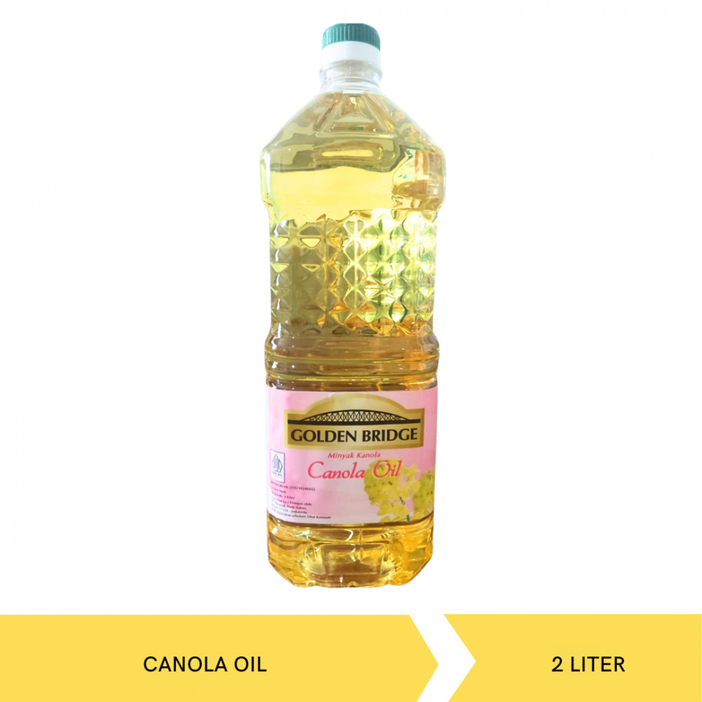 GOLDEN BRIDGE CANOLA OIL 2L X 6