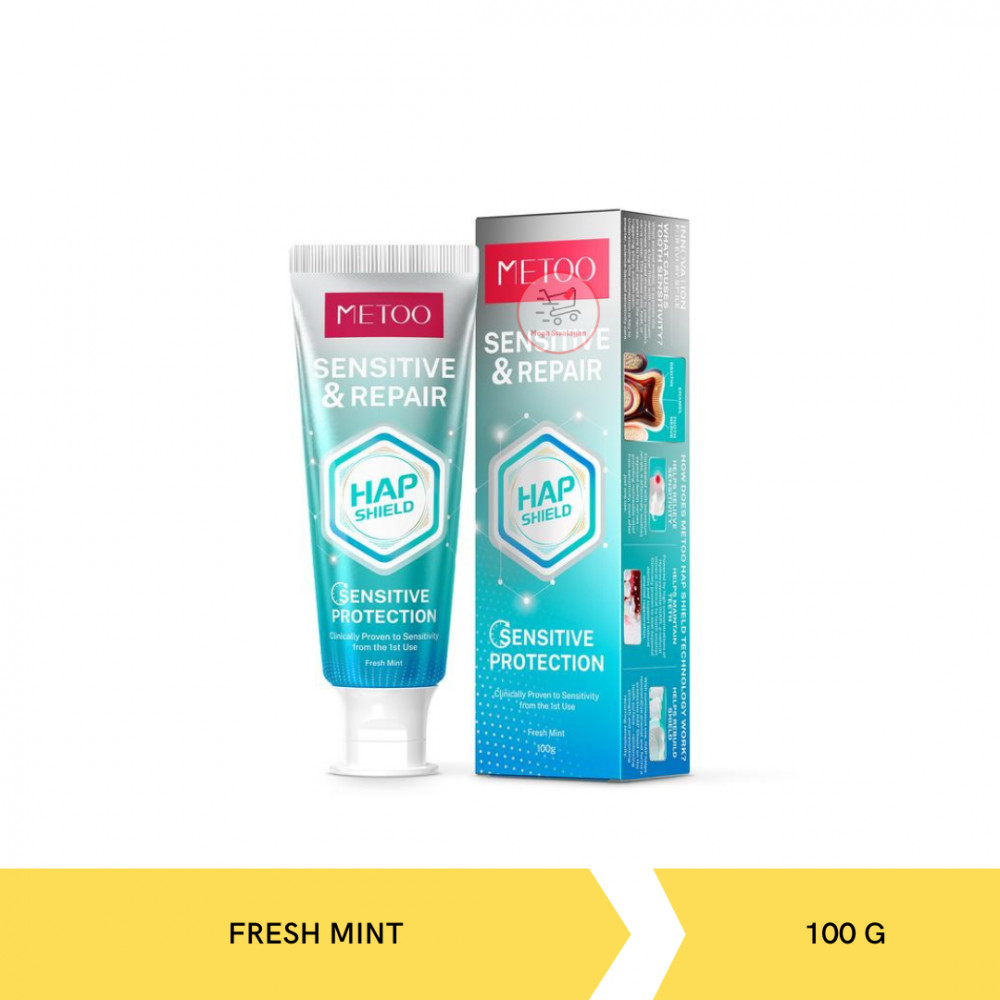METOO T.PASTE HAP SHIELD SENSI CARE F. MINT 100G