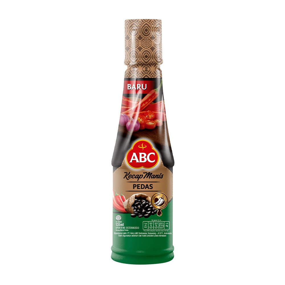 ABC KECAP PEDAS 135ML X 48