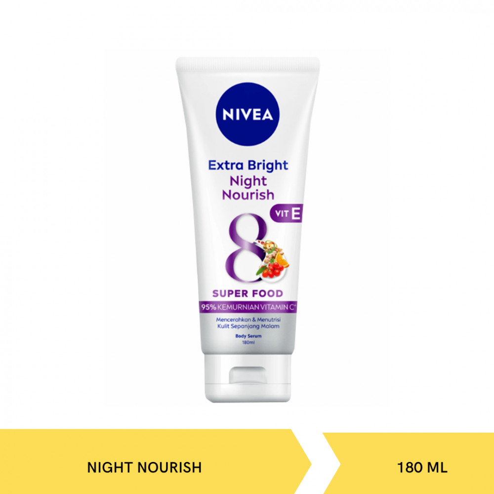 NIVEA EW BODY SERUM NIGHT NOURISH 180ML