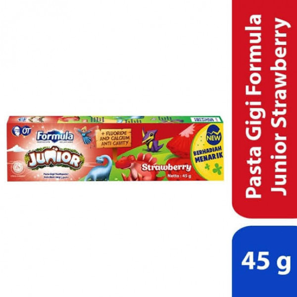FORMULA T.PASTE JUNIOR STRAW 45G