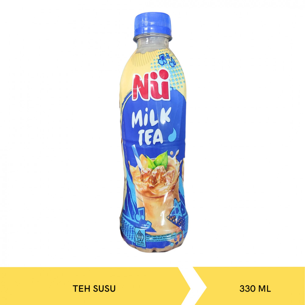 NU MILK TEA TEH SUSU BTL 330ML X 24