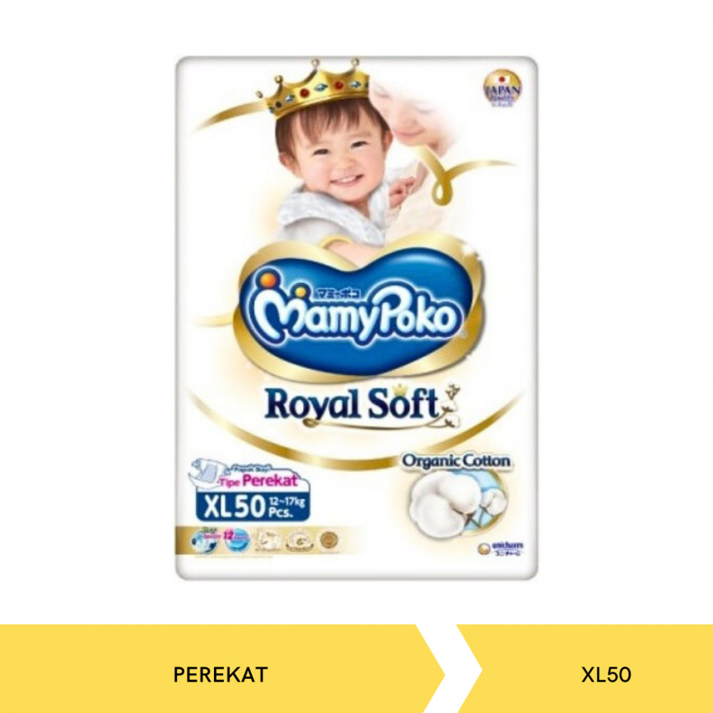 MAMY POKO ROYAL SOFT PEREKAT XL50 X 3